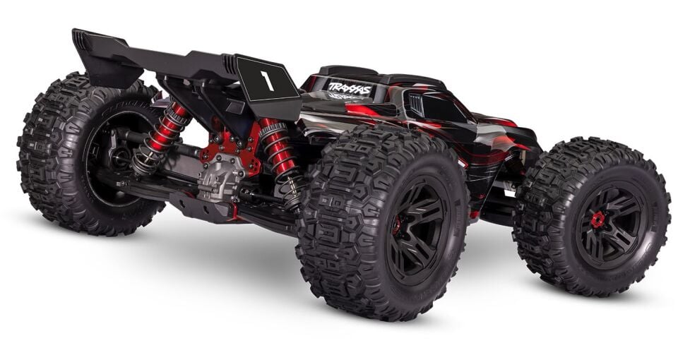 SLEDGE 1/8 4WD BELTED Kırmızı