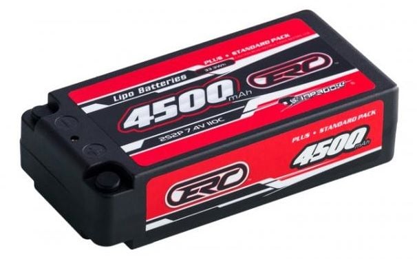 ERC 4500mAh 2S 7.4V 55/110C Shorty Hard Case