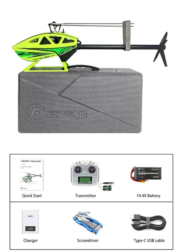FW450L V3 ACE RC GPS Stabilized Helicopter 6CH