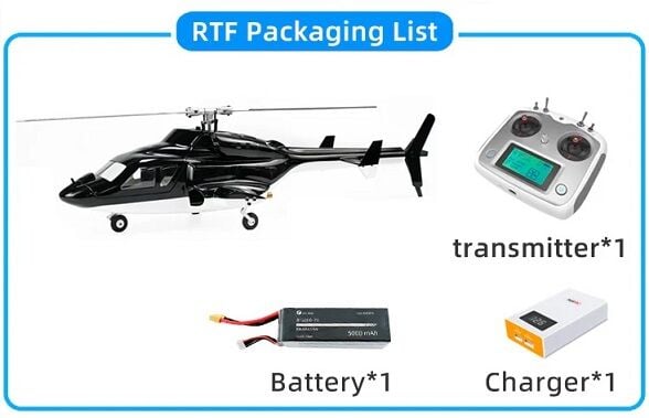 FW450L Big Airwolf RC Helicopter V3 6CH