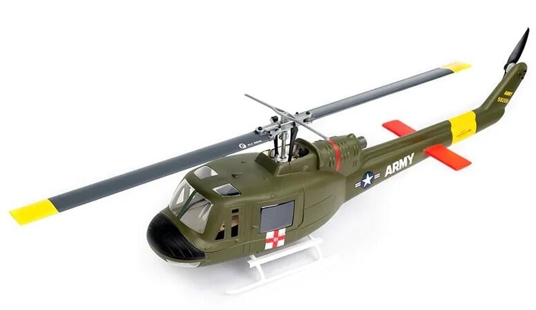 UH-1 Huey ACE GPS Stabilized 6CH RC Scale Helicopter 470L RTF