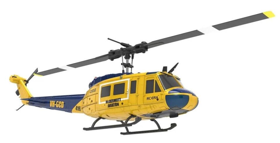 C032 UH-1 Huey 6CH Brushless RC Helicopter with Gyro/3D Flight RTF