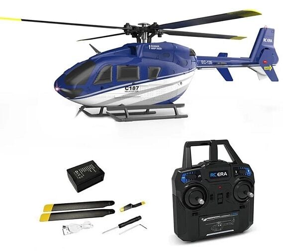 C187 EC135 Gyro Stabilized RC Helicopter