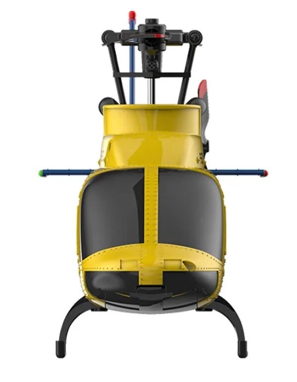 A60 BELL 206 Mini Optical Flow RC Helicopter RTF Sarı