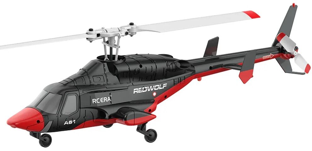 A61 Airwolf Optical Flow RC Helicopter RTF Kırmızı