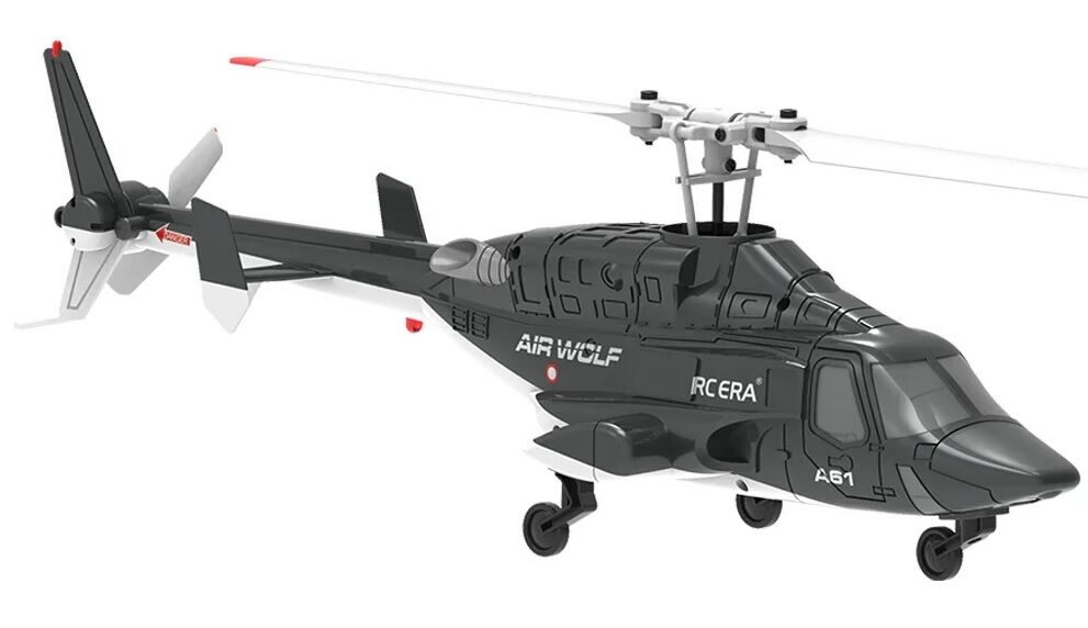 A61 Airwolf Optical Flow RC Helicopter RTF Siyah