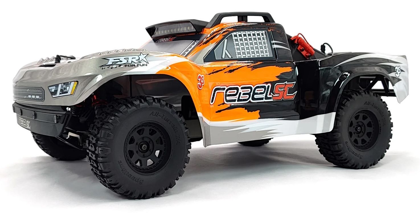 Rebel 3S 1/10 Short Course 4WD V2 Turuncu