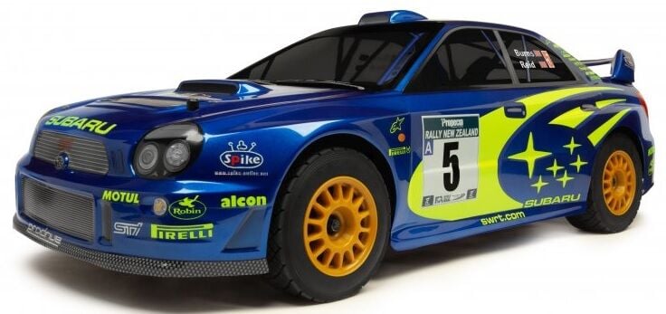 160216 1/8 WR8 2001 WRC Subaru Impreza Clear Body (300mm) Boyasız