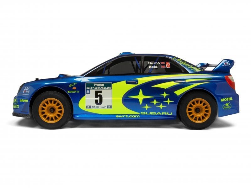 160216 1/8 WR8 2001 WRC Subaru Impreza Clear Body (300mm) Boyasız