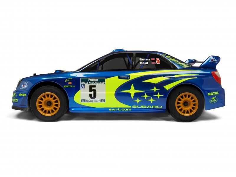 160216 1/8 WR8 2001 WRC Subaru Impreza Clear Body (300mm) Boyasız