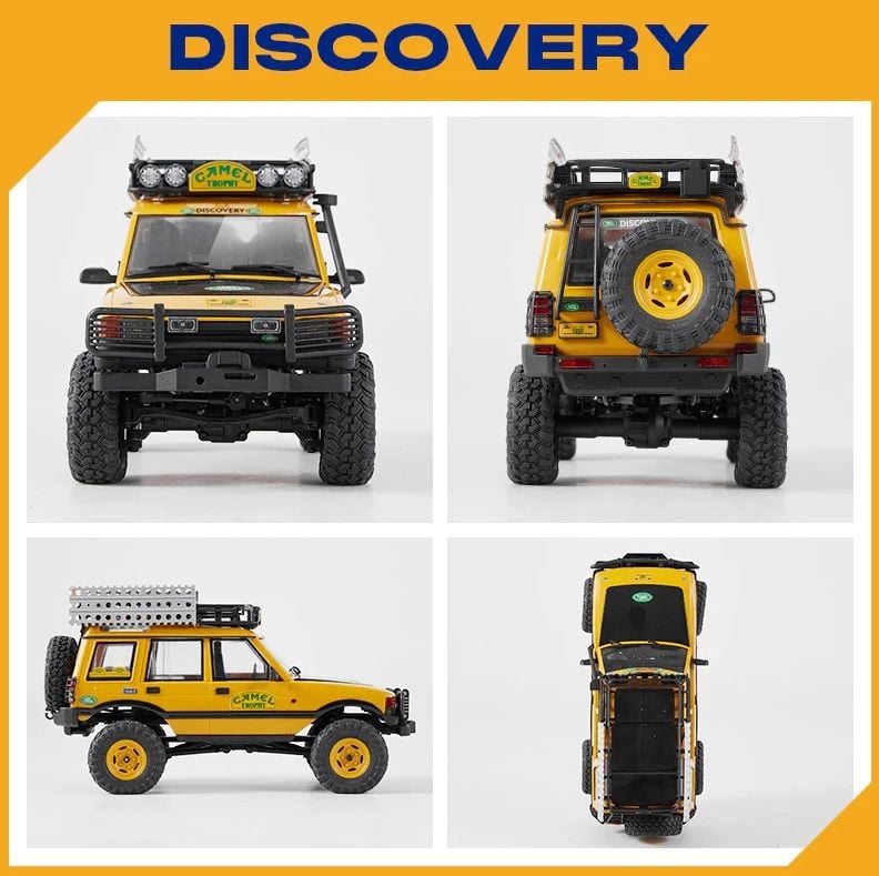 1/24 FCX24M Land Rover Discovery Camel Trophy Edition RTR