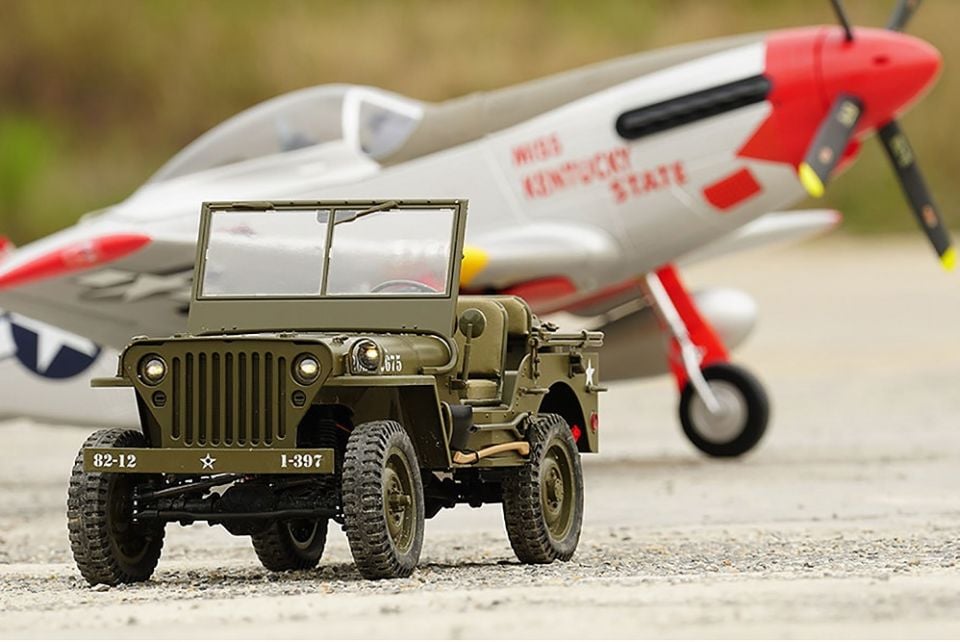 ROC Hobby 1/6 Willys Military Scaler RTR