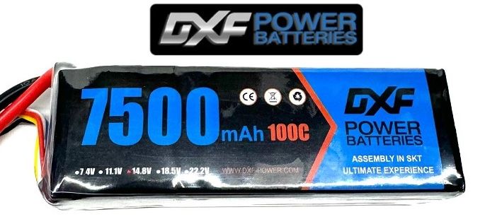 7500Mah 14.8V 4S 100C Lipo Batarya
