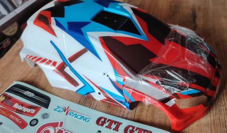 12026 RX-12 Body and Sticker RED