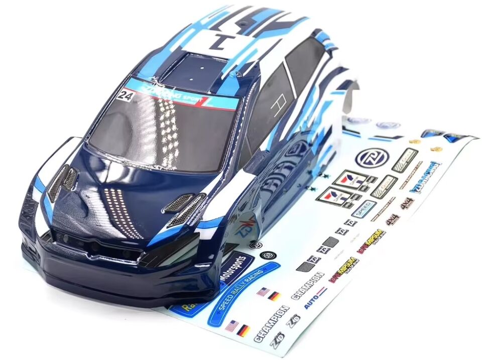 12026-1 RX-12 Body and Sticker BLUE