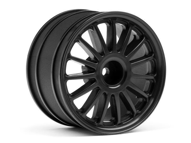 107972 1/8 WR8 TARMAC WHEEL BLACK (2.2 WR8/Use with 2.2(57mm) tires