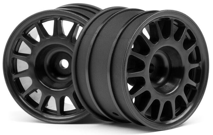 107970 WR8 RALLY OFF-ROAD WHEEL BLACK (48x33mm/2pcs)