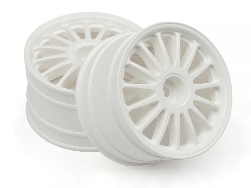 108075 WR8 TARMAC WHEEL WHITE (2.2 WR8/Use with 2.2''(57mm) tires (2PCS)