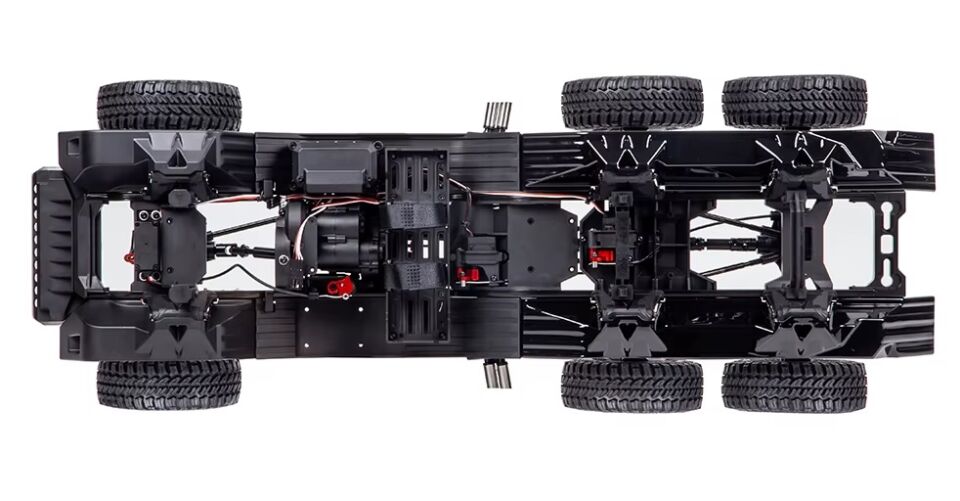 1/8 BG630 6x6 Mercedes Benz G63 RC Crawler Gri