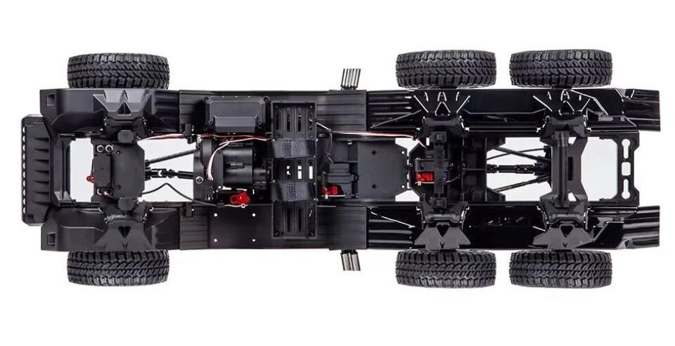 1/8 BG630 6x6 Mercedes Benz G63 RC Crawler Gri
