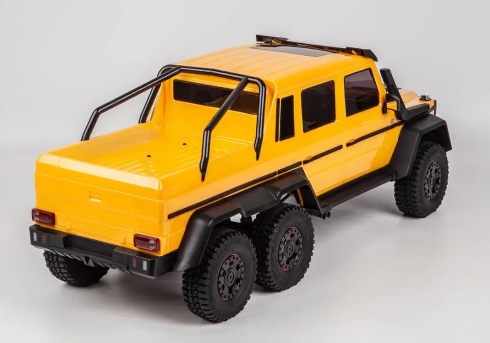 1/8 BG630 6x6 Mercedes Benz G63 RC Crawler Sarı