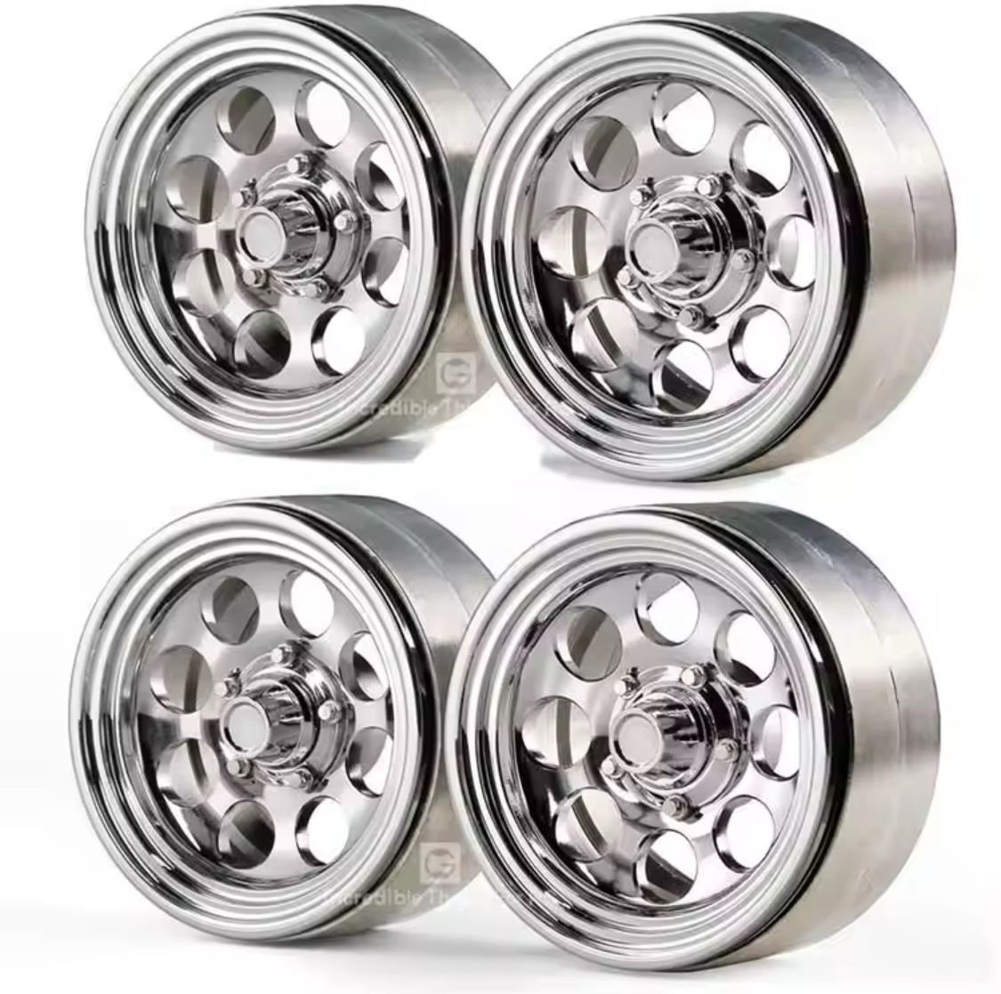 GRC Crawler 1.9 Jant Modeli Krom Metal 4 Adet