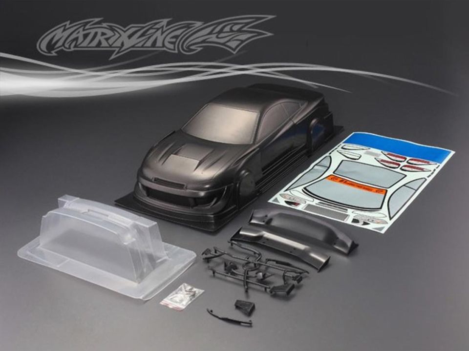 1/10 Nissan Gp Sports S15 Silvia Carbon Boyalı