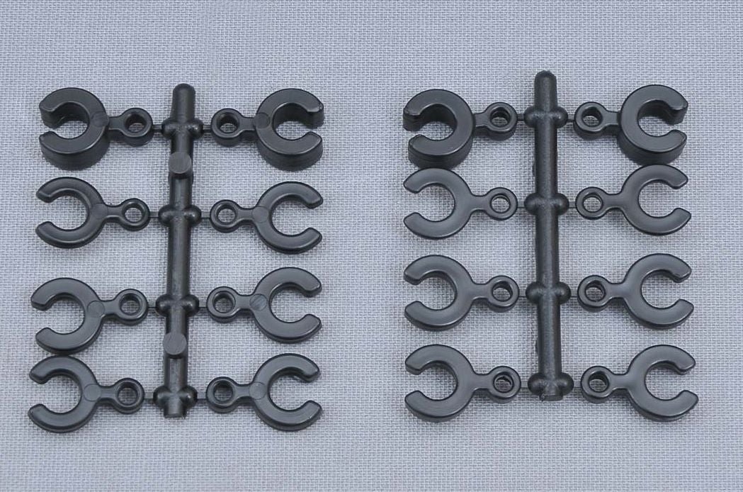301101P Wheelbase Adjustment Y-Clips 6.5-7 mm 4pc
