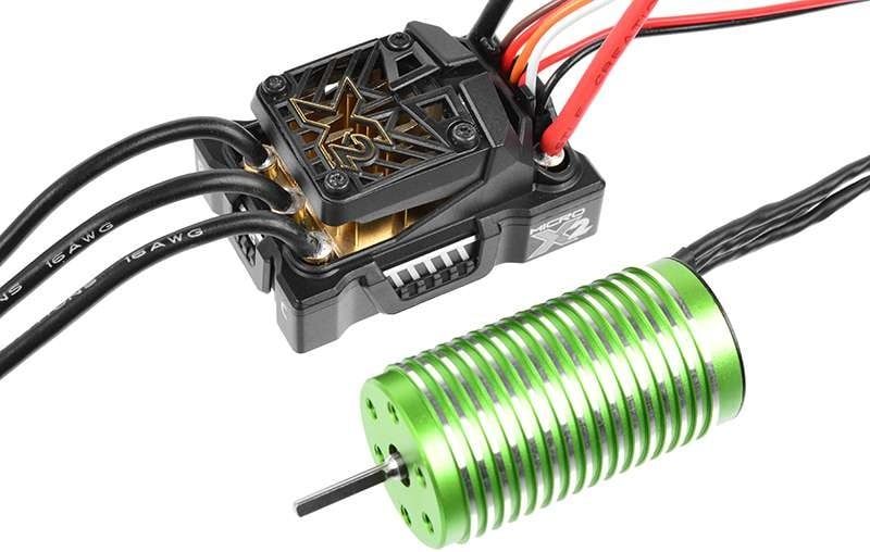 MAMBA MICRO X2 16.8V WP ESC + 0808-4100KV motor Combo 1/16 - 1/18