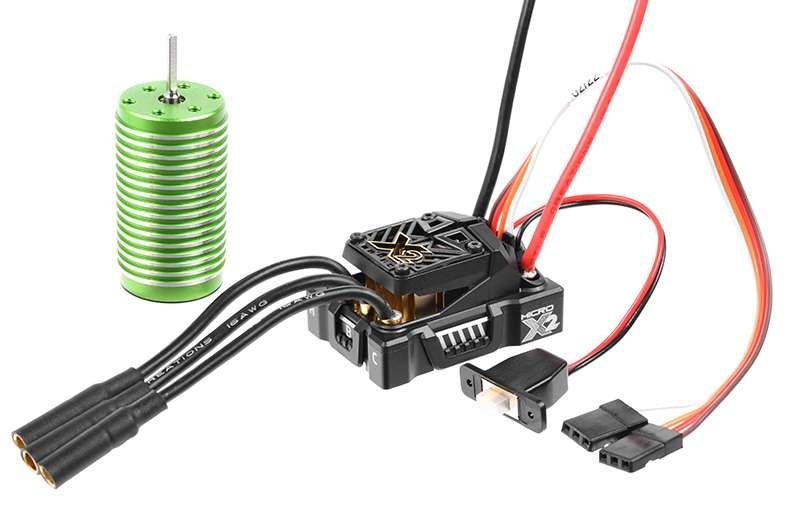 MAMBA MICRO X2 16.8V WP ESC + 0808-4100KV motor Combo 1/16 - 1/18
