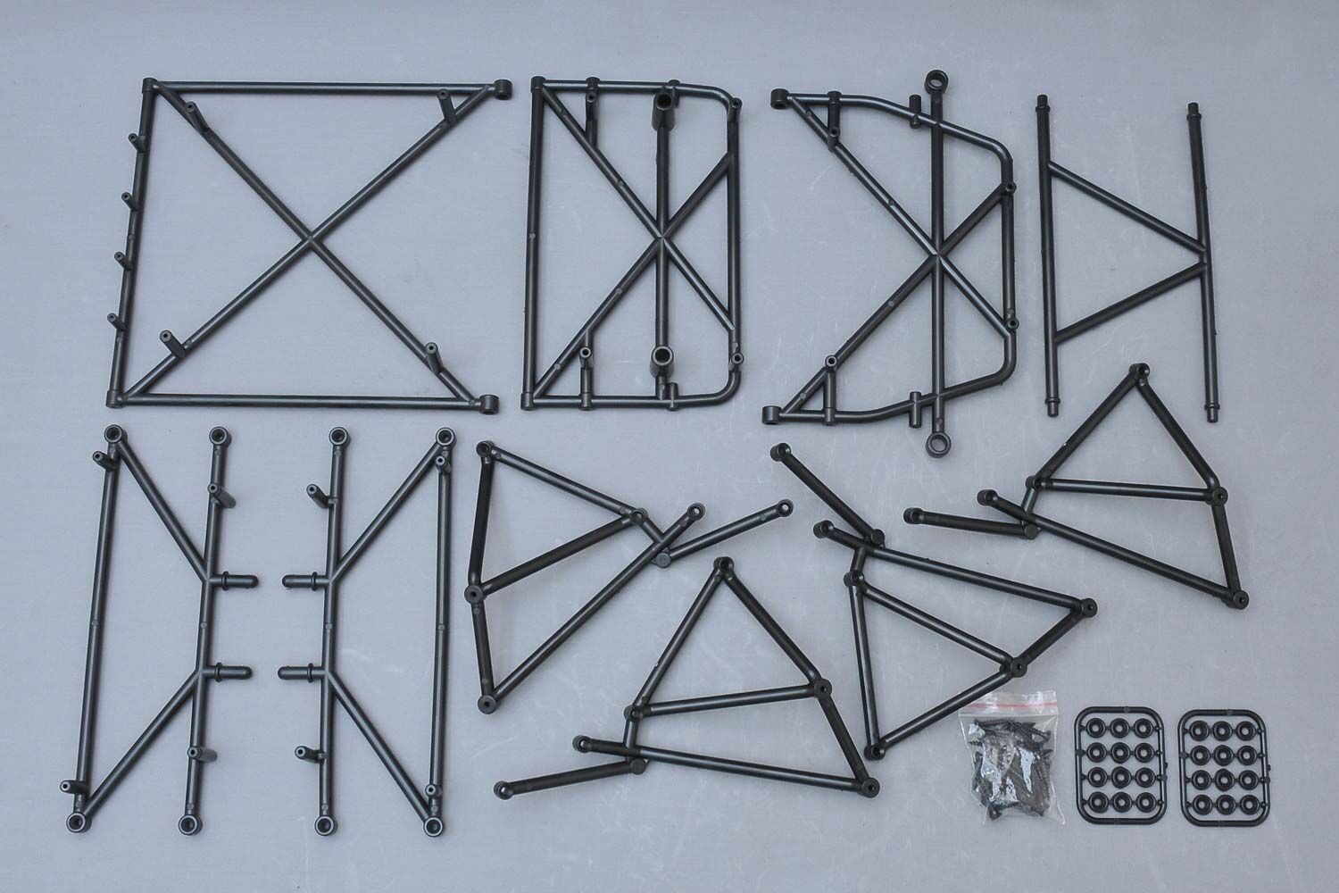 503701P W5 Max Body Roll Cage Set