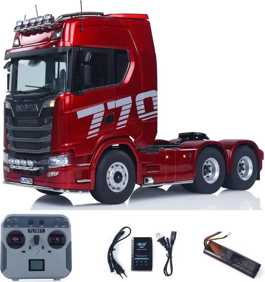 Kabolite K770S 1/14 Scania 770 Kırmızı