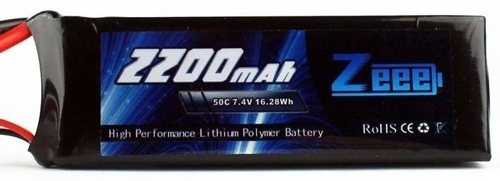 2200Mah 7.4V 50C 2S Lipo Batarya