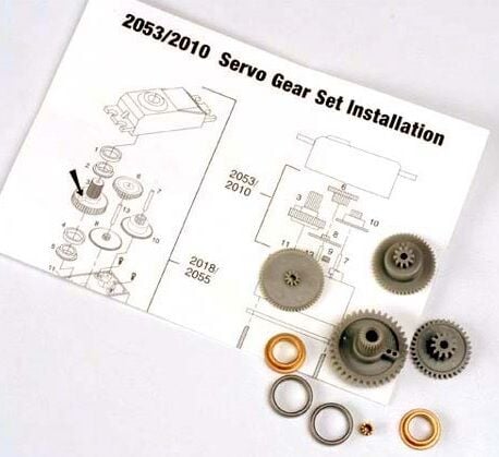 2053 Gear Set for 2055, 2056 Servos
