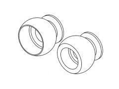 340601S Steering Servo Arm Joint Balls (2x3 2x4 ) 4pc
