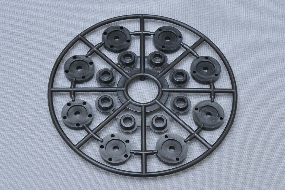 321601S Shock Shaft Guide/Piston Set 2x2-3-4-5 Hole