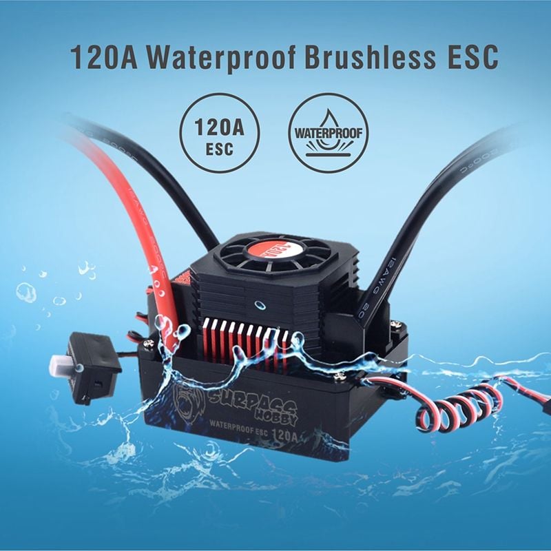 Kingkong 3674 Brushlees Motor 2250kv + 120A Esc