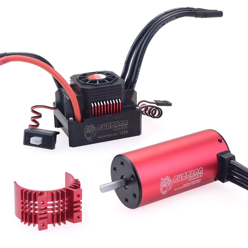 Kingkong 3674 Brushlees Motor 2250kv + 120A Esc