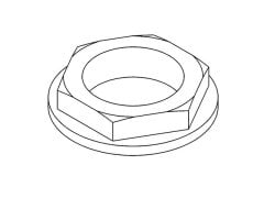 100401A Wheel Nut 24 mm 2pc