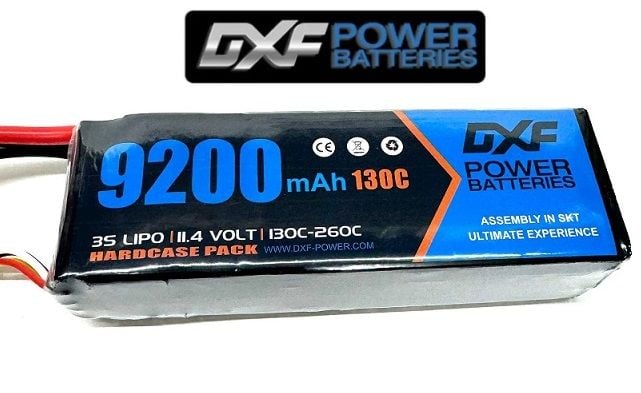 9200Mah 11.4V 130C 3S Soft Case HV Lipo Batarya