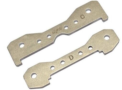 Stainless Rear Lower Bulkhead Tie Bar for Traxxas Sledge