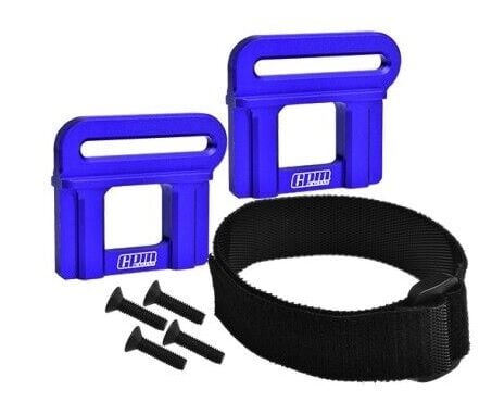 7075 Alloy Retainer, Battery Hold-Down For Traxxas 1/8 6S Maxx Slash / Sledge