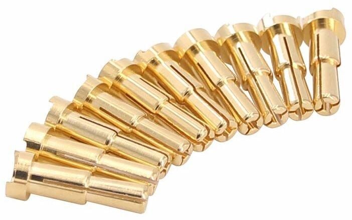 4mm - 5mm  Bullet Konnektör 4 Adet