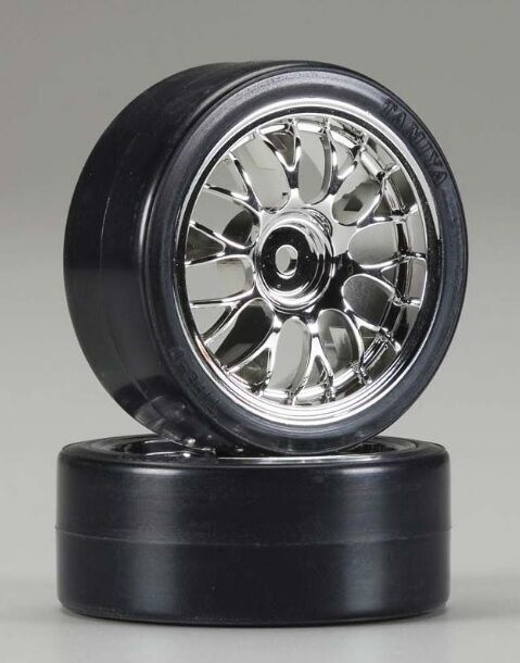 53959 Mesh Wheel w/D.Tire *2 (26mm)