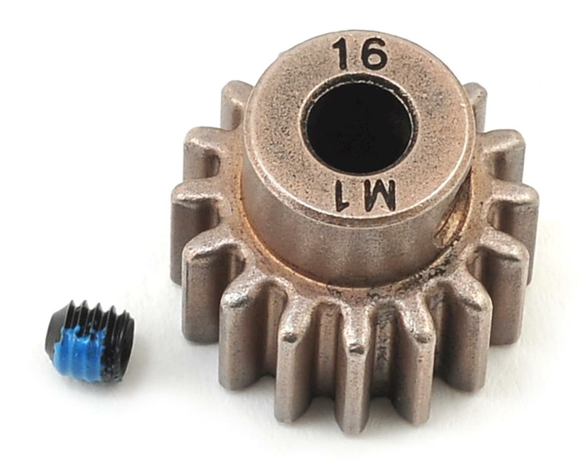 6489X 16T Pinion Gear M1 Hardened Steel