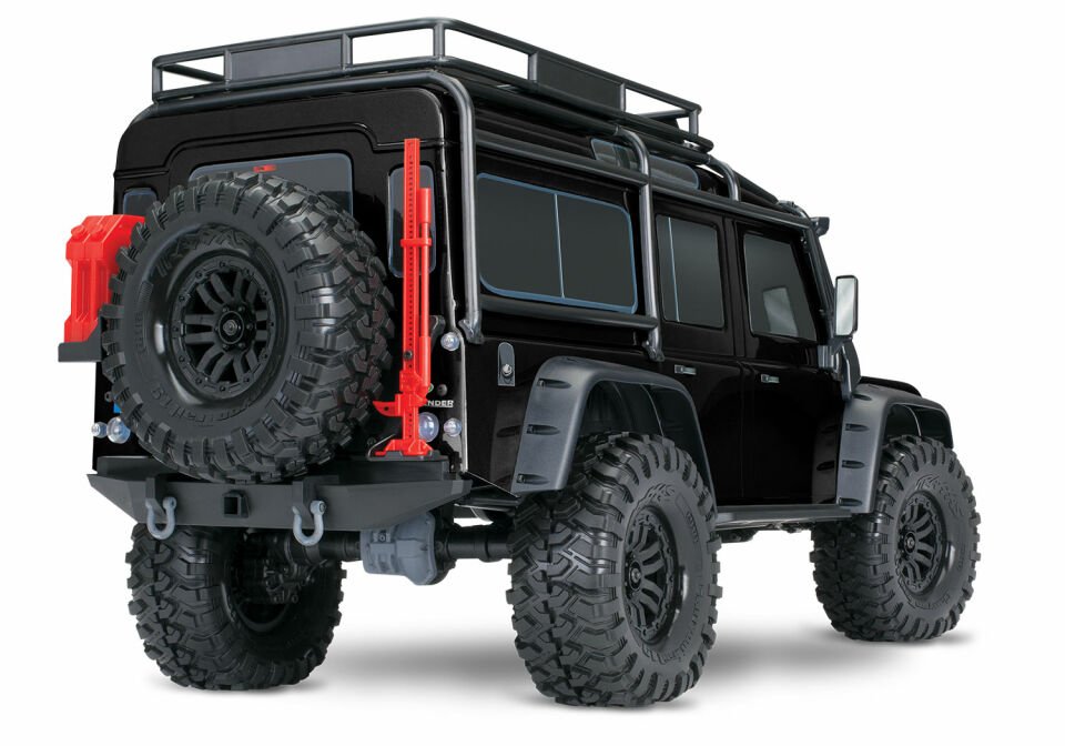 TRX-4 Defender Black Vinç Setli