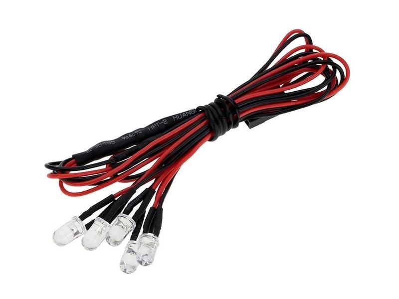 LED Roof Light Bar Set 5 Spotlight (Black) Tepe Işık Seti