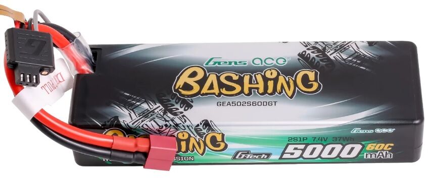 5000mAh 7.4V 60C 2S HardCase Lipo Batarya