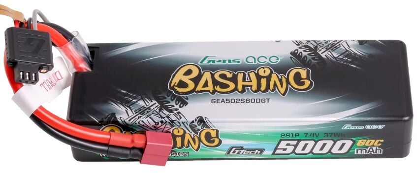 5000mAh 7.4V 60C 2S HardCase Lipo Batarya