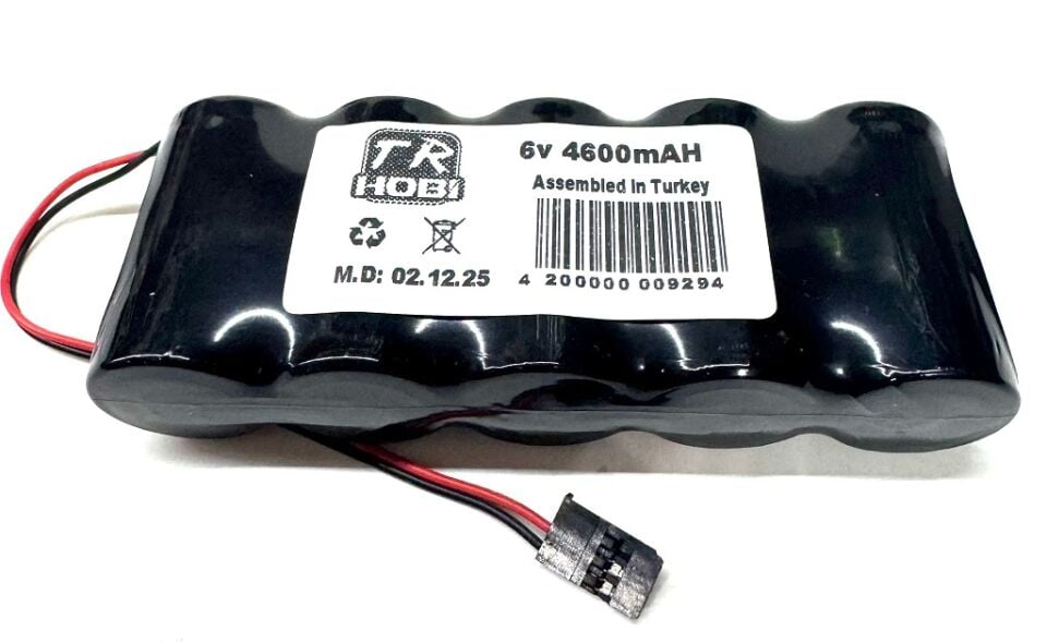 6v 4600Mah 1/5 Alıcı Bataryası